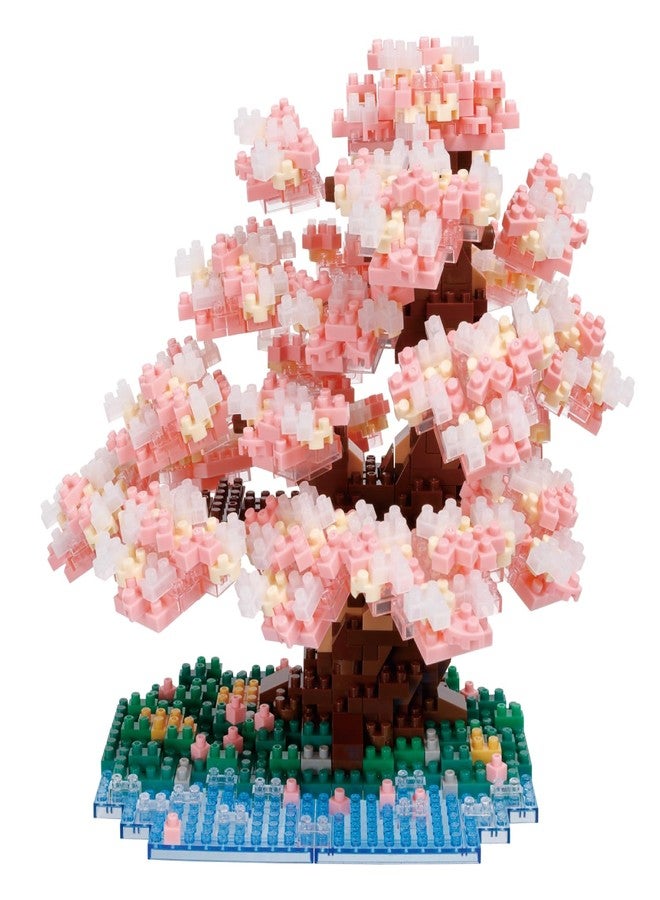 Kawada nanoblock - Culture - Yoshino Cherry, Advanced Hobby Series Building Kit - Image 3